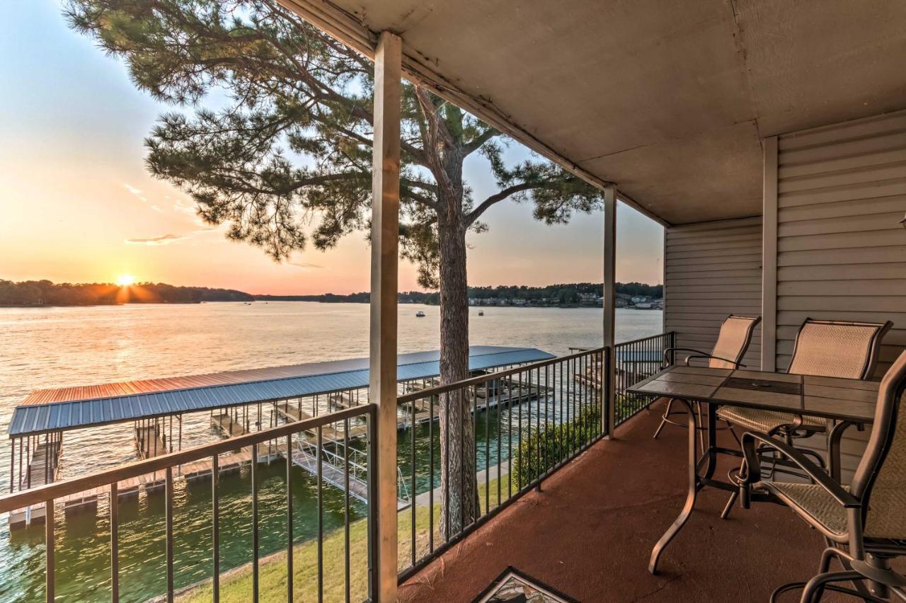 Sunset-View Resort Condo On Lake Hamilton! Hot Springs Exteriör bild